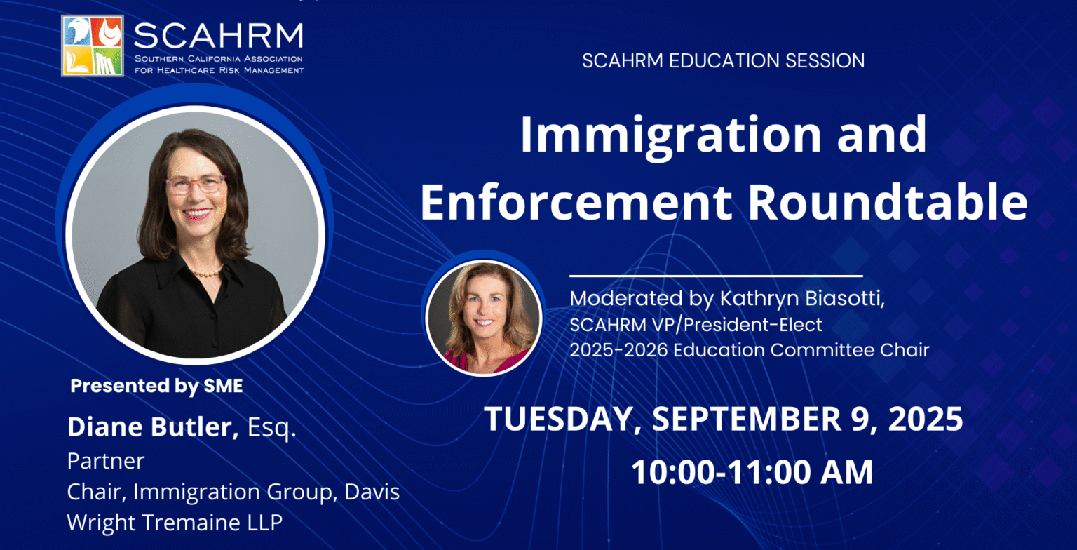SCAHRM — SCAHRM September Roundtable Immigration & Enforcement ...
